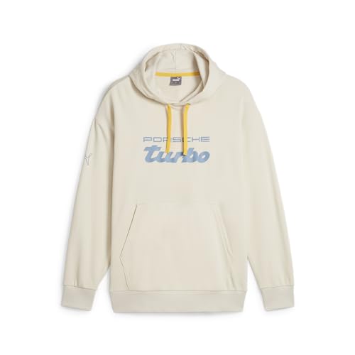 PUMA Men's Standard Porsche Legacy Essentials Hoodie, Alpine Snow