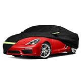 YIXIND Waterproof Car Cover for 1997-2022 Porsche 718 Boxster/Cayman 986/987/981 Car Cover Custom Fit 100%Waterproof Windproof Strap & Single Door Zipper Bands for Snow Rain Dust Protection (718)