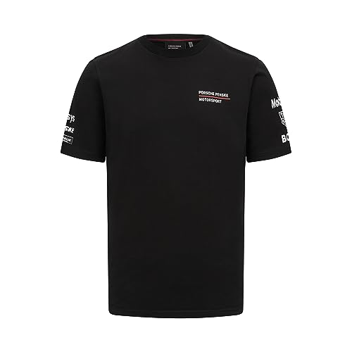 Porsche Penske Motorsport Team T-Shirt Black - Medium