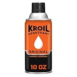 Kroil Original Penetrating Oil (Aerosol Spray-10oz Can-Single) | Penetrant for Rusted Bolts, Metal, Hinges, Chains, Moving Parts | Rust, Corrosion Inhibitor (KS102)