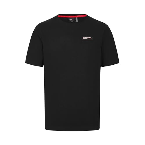 Porsche Motorsport Logo Tshirt - Black - Size: S