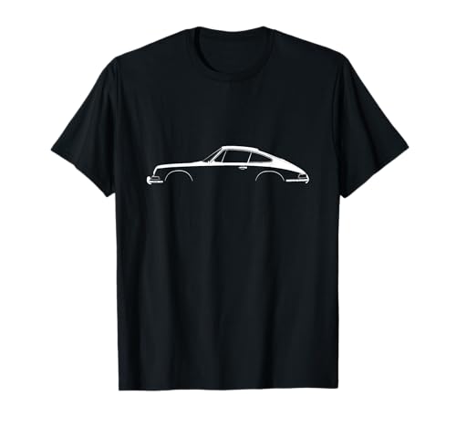 911 Silhouette | Classic Car Retro | Vintage Light T-Shirt