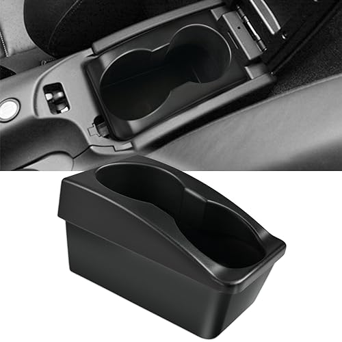 OICCTBF Center Console Cup Holder for Porsche Boxster 996 986 911 1997-04 for Porsche Carrera 1999-2004,Center Console Beverage Drink Insert for Most Standard Sized Cups