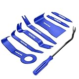 YOFOTHS 8PCS Auto Trim Removal Tool Kit No-Scratch Pry Tool Set for Car Audio Radio Dash Door Panel Molding Fastener Remover Tool Kit