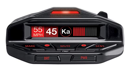 Escort Redline EX Laser Radar Detector - Escort Live, Extreme Range, False Alert Filter, OLED Display, Voice Alerts