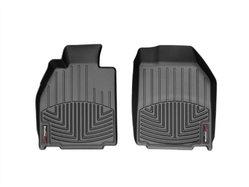 WeatherTech Custom Fit FloorLiners for Porsche® 911 Carrera 4, 911 Carrera GTS, 911 Carrera GTS Cabriolet, 911 Carrera S, 911 Carrera S Cabriolet, 911 GT2-1st Row (442461), Black