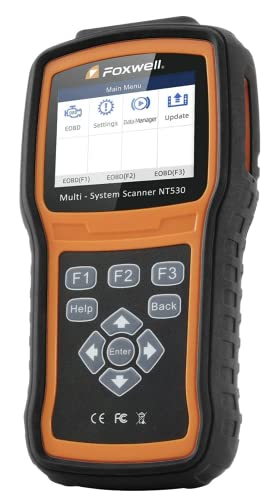 FOXWELL NT530 for Porsche - All Systems, All Maintenance Service - Bidirectional Diagnostic Scan Tool OBD2 Scanner Automotive Code Reader ABS Bleed SRS Airbag SAS TPMS TPS EPB Oil Reset CKP