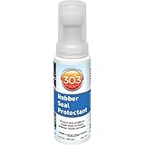 303 Products Rubber Seal Protectant – Protects & Conditions Seals on Doors, Windows, Hoods, Trunks, Rejuvenates Color & Flexibility of Old & Dry Seals, Weatherproofing & UV Protection, 3.4 fl.oz