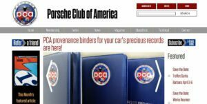 Why you should join the Porsche Club of America (PCA). PCA Website