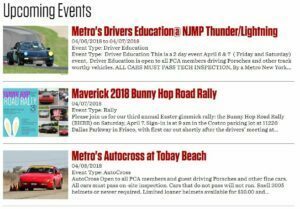 Why you should join the Porsche Club of America (PCA) Regional Events