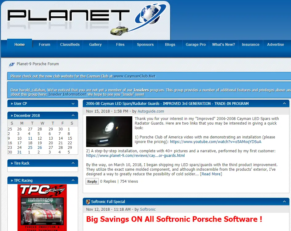 Top 5 Porsche Boxster/Cayman Web Forums