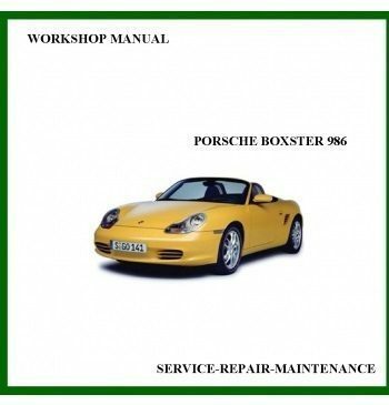 Porsche Boxster 986 Service Manual