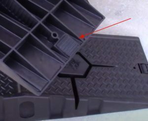 RhinoGear RhinoRamps Car Ramps use CoreTRAC, a Rubber Brake Stop