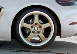 Porsche Boxster 25 Two Tone Alloy Rims