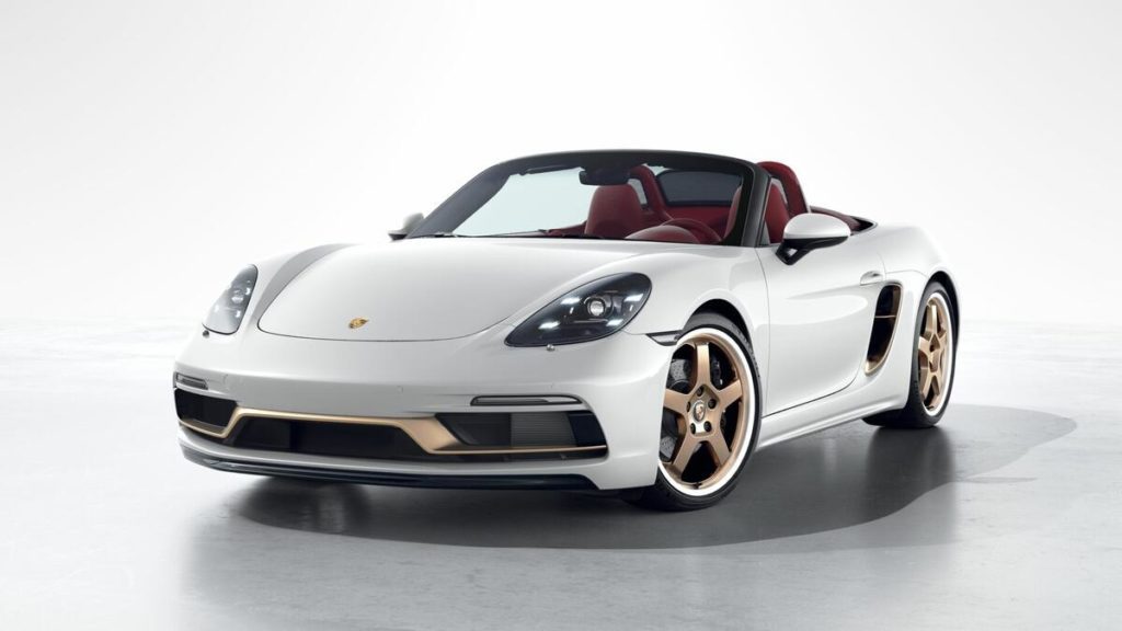 Porsche Boxster 25 White Metallic